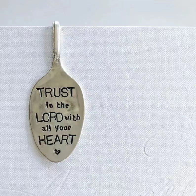 Spoon Book Mark Carving Bookmark