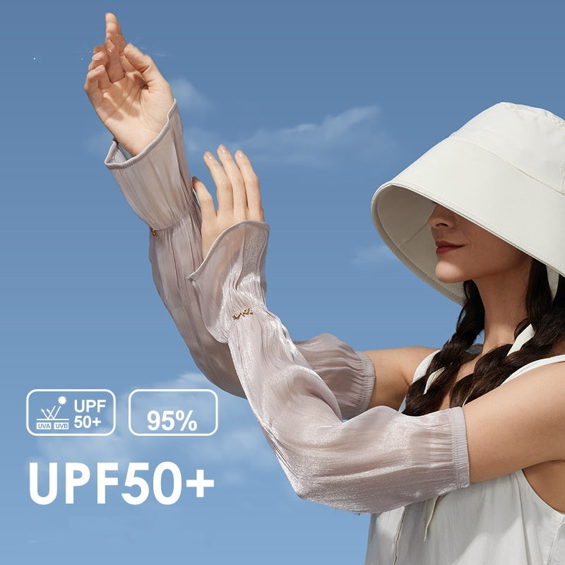 Spinning Ice Sleeve Women's Summer Sun Protection UV Protection Outdoor Oversleeves