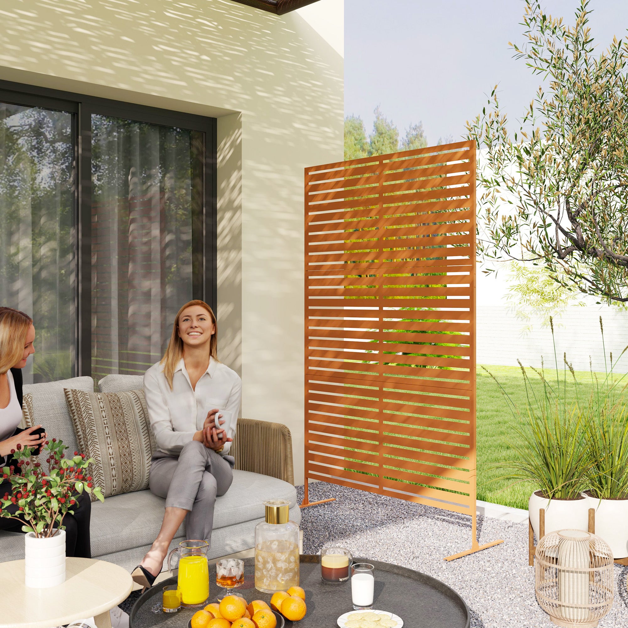 Decorative Privacy Fence Screen