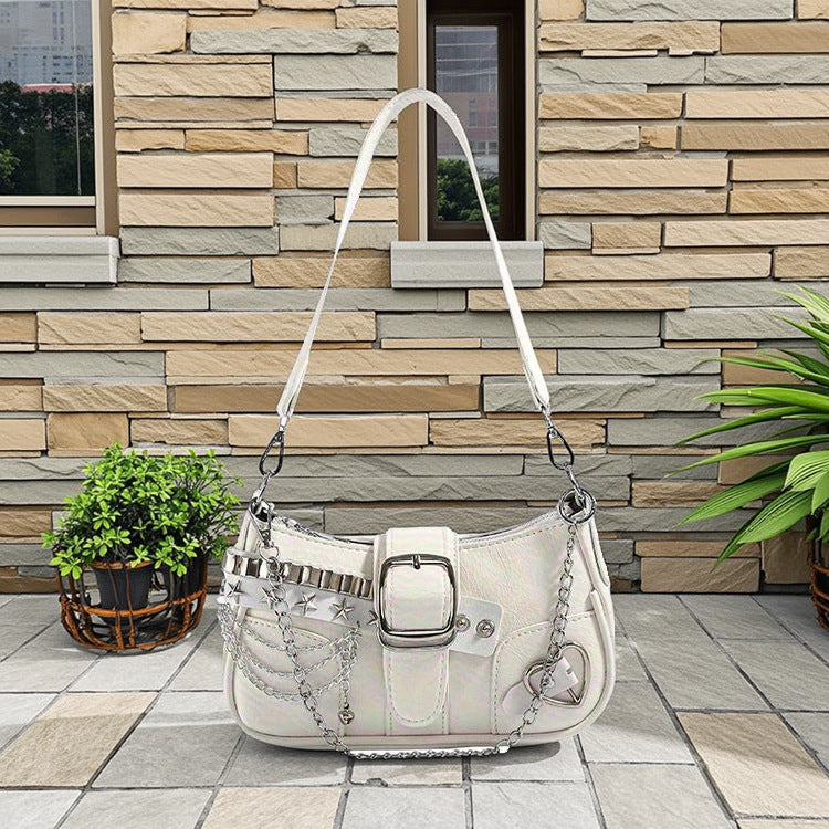 Women's All-Match Leisure Chain Sweet Cool Underarm Bag