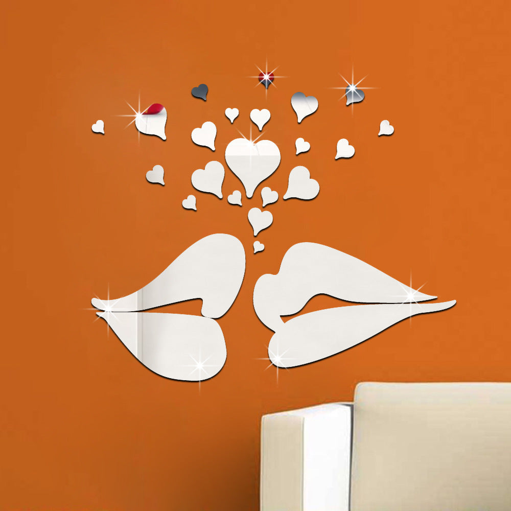 New House Wedding Room Living Room TV Background Wall Creative Decoration
