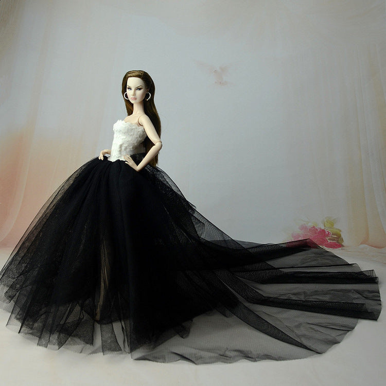 Wedding Dress Big Skirt Veil