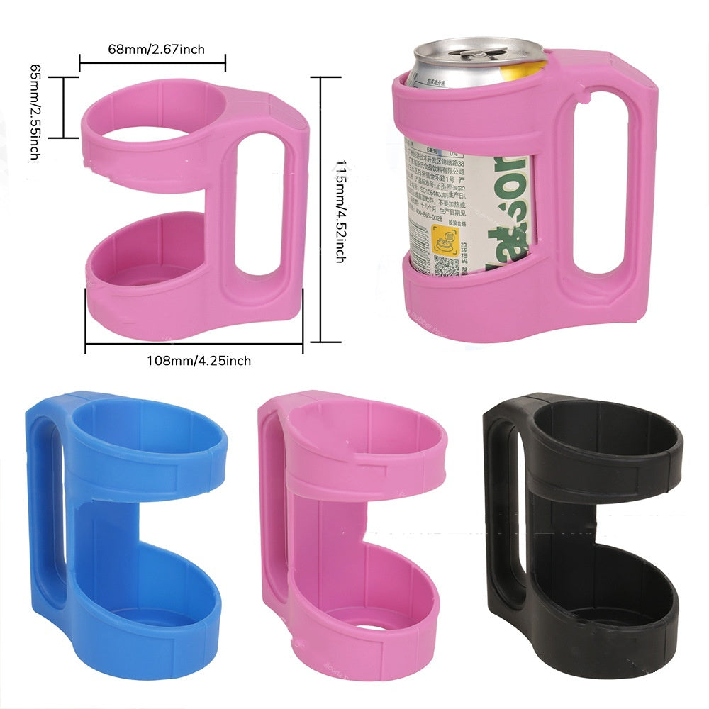 Cans Ultra-Thin Can Holder Silicone Cup Holder With Handle