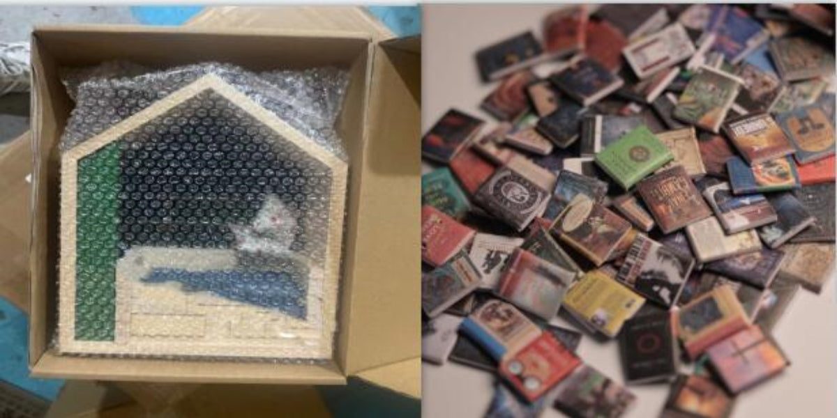 Creative Anti-Anxiety Bookshelf Small Ornaments Decompression Gift