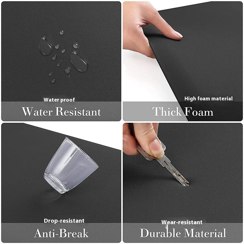 Household Kitchen Waterproof Non-Slip Floor Mat