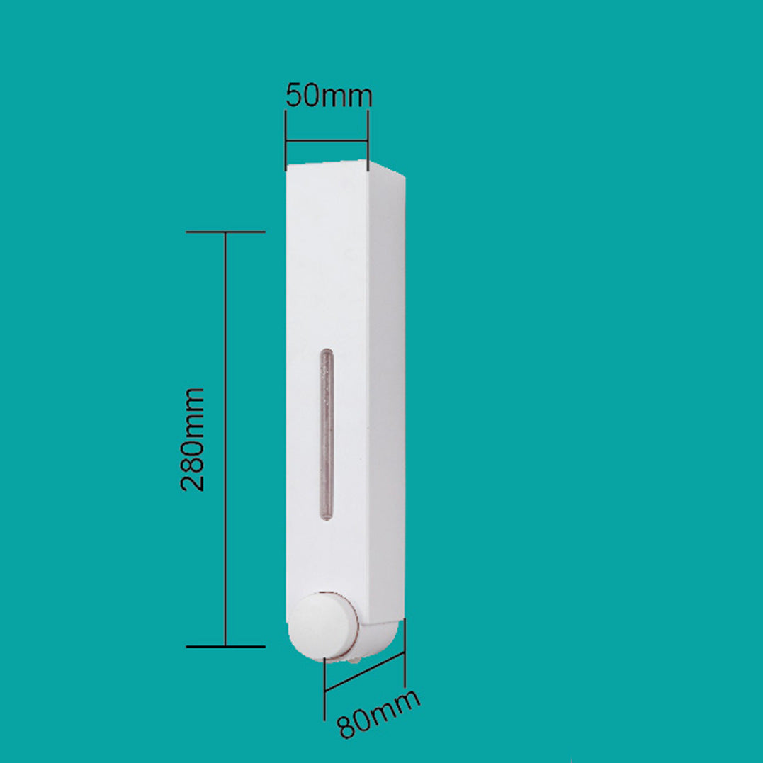 Hotel Hotel Manual Wall-Mounted Plastic Soap Dispenser
