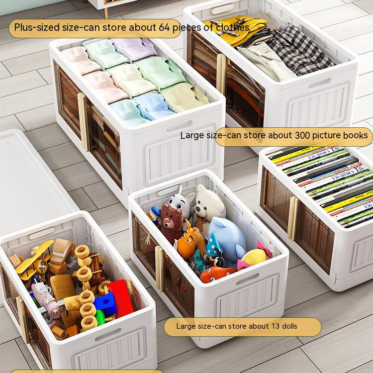 Toy Snack Transparent Folding Storage Box