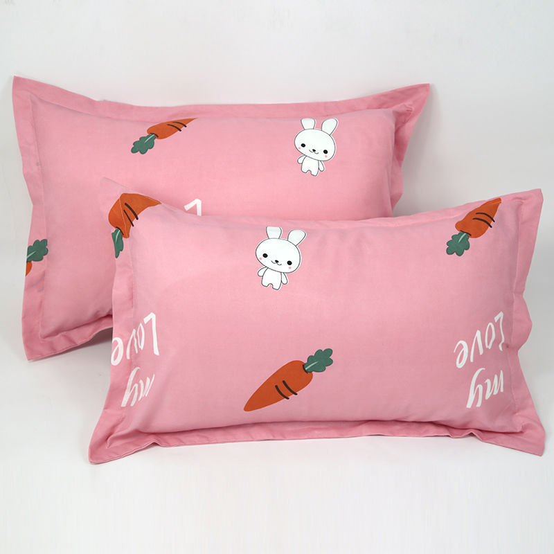 Pillowcase Pair Plus Size Thickened Home