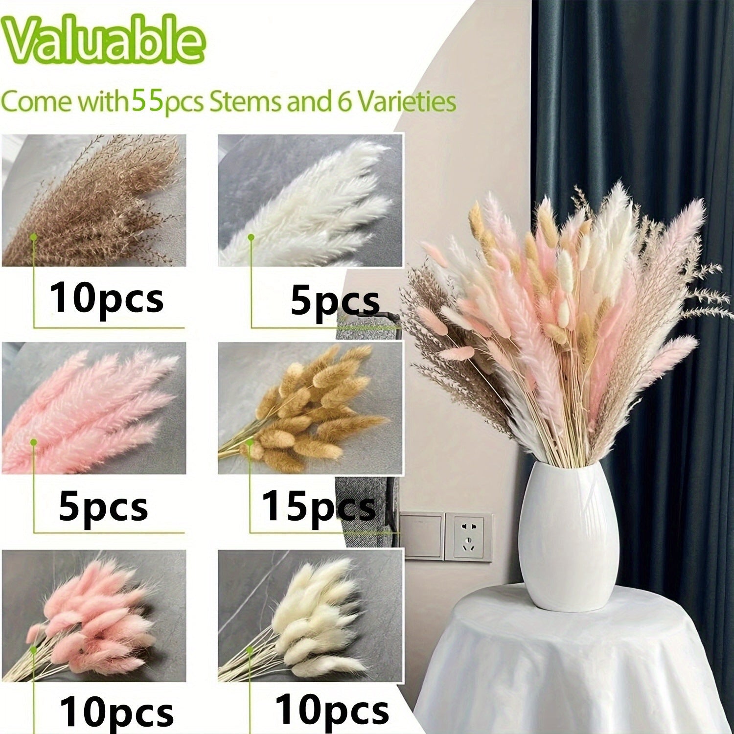 Dried Grass Flower Bouquet Customization Preserved Flower Bouquet