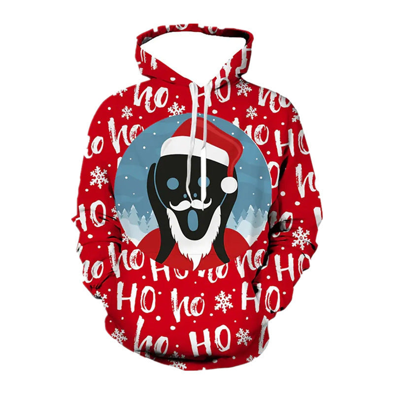 Santa Claus 3d Printed Hoodie