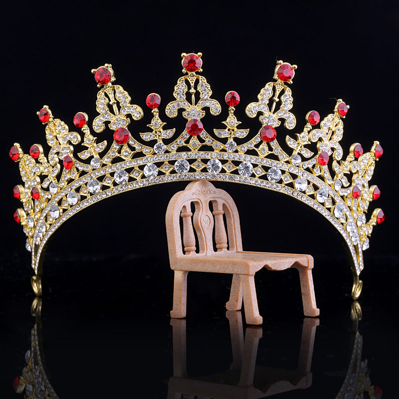 Bridal Crystal Crown Luxury Hairware