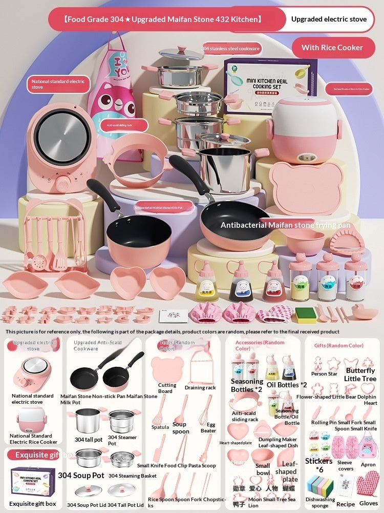 Miniature Cooking Playset Toy