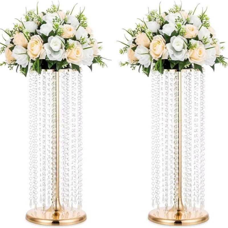 European-Style Romantic Wedding Iron Flower Stand Decorative Props