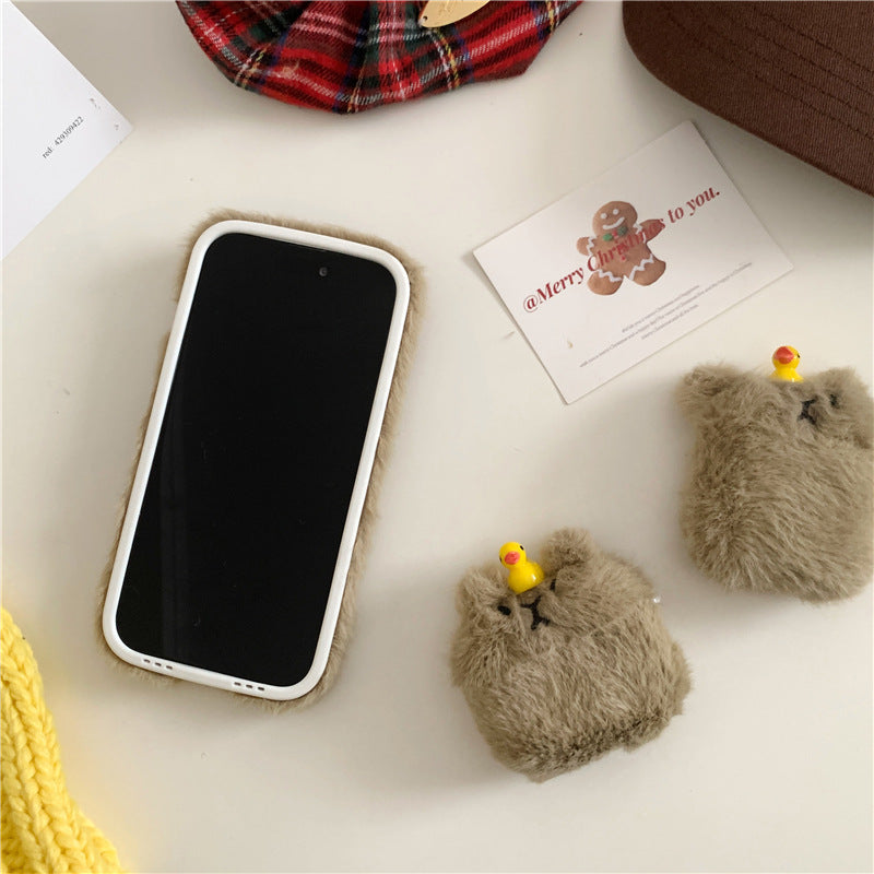 Capabala Bluetooth Headset Protective Cover Cartoon