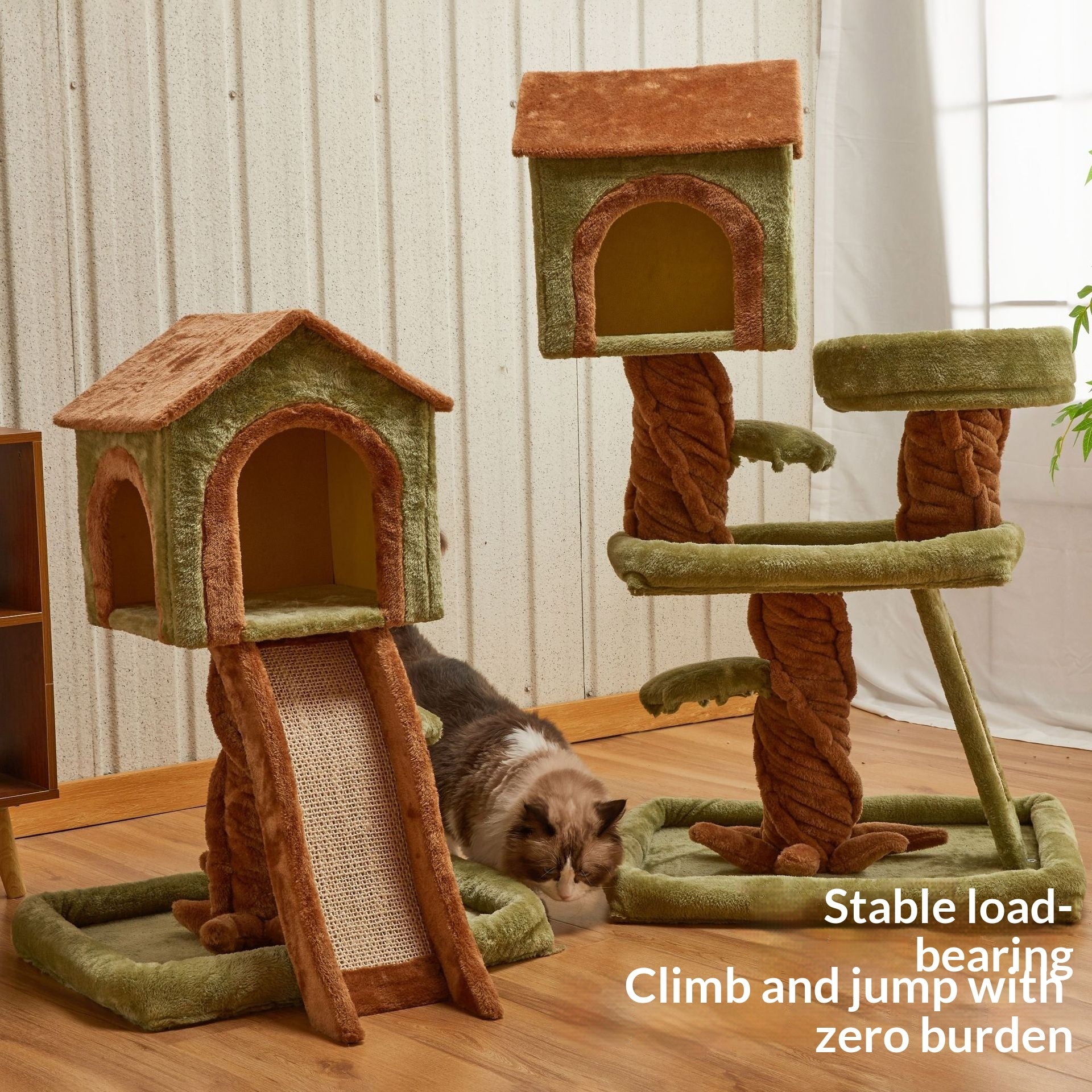 All-In-One Sky-Piercing Cat Tree House