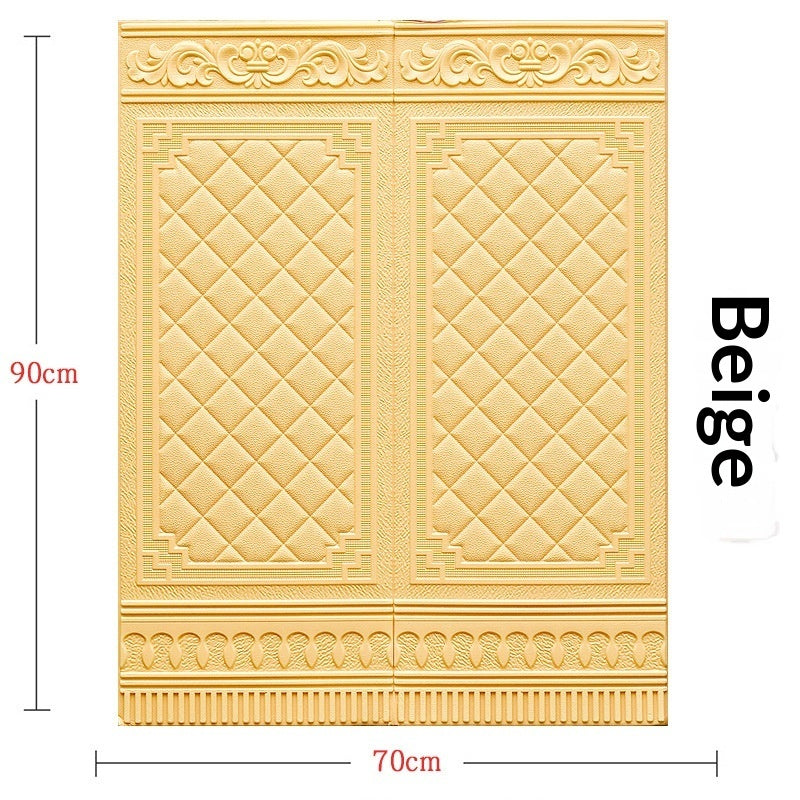 Waterproof, Impact-Resistant Self-Adhesive 3D Wall Stickers