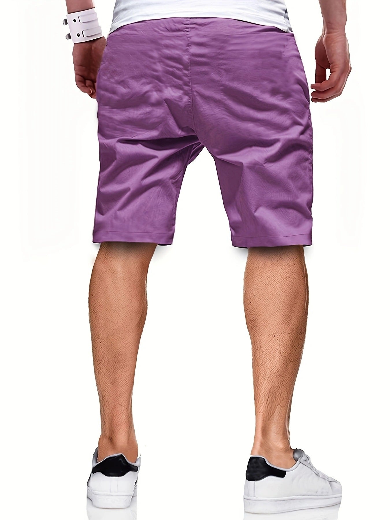 Loose Sports Non-Elastic Men's Workwear Shorts