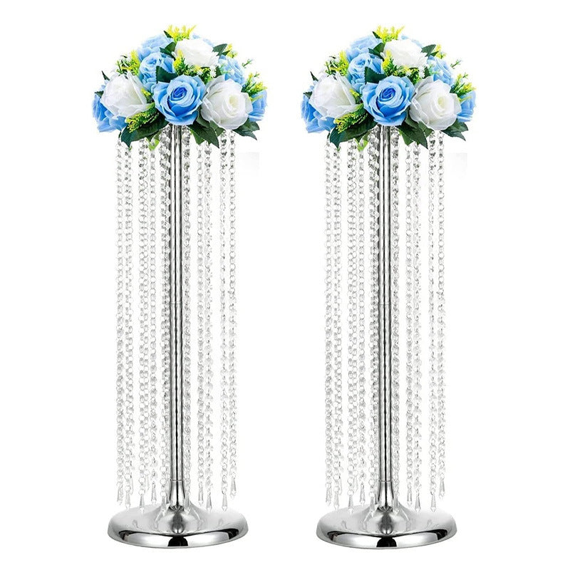 European-Style Romantic Wedding Iron Flower Stand Decorative Props