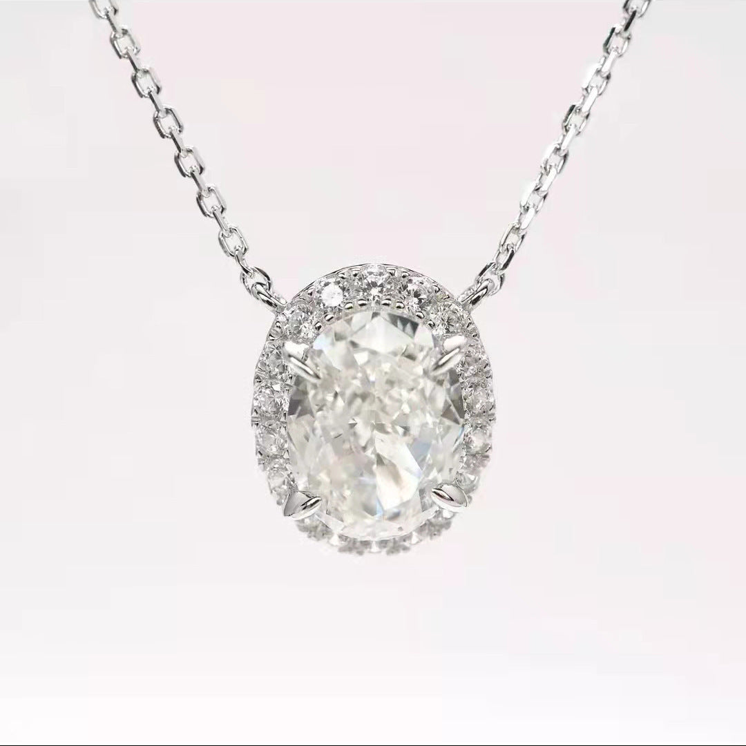 Artificial Yellow Diamond Argyle Diamond Pendant