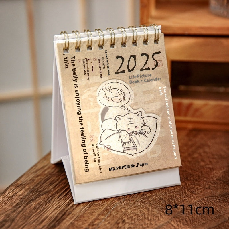 Coffee Coffee Mini Small Desk Calendar Per Day