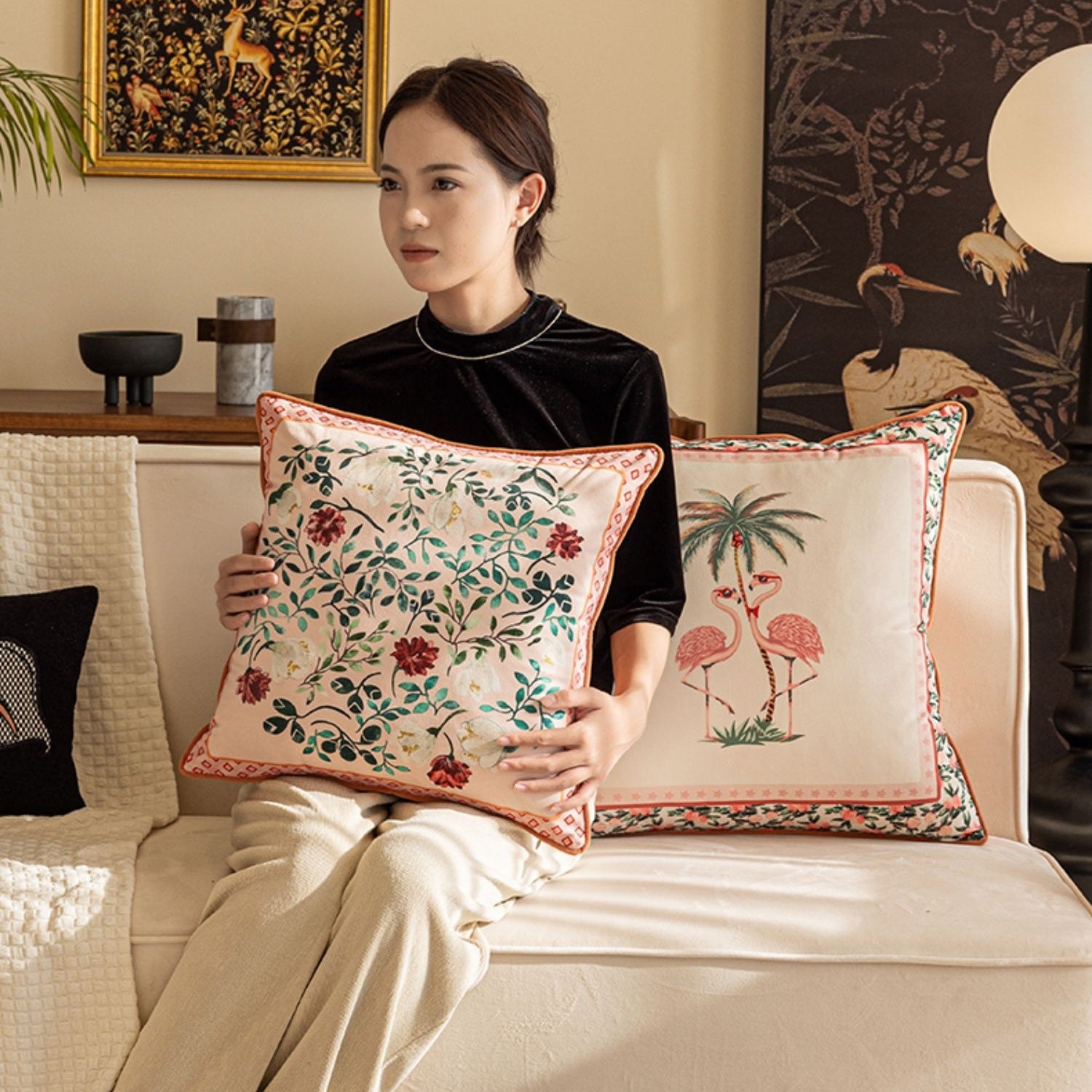 Living Room Light Luxury High-End Cushion