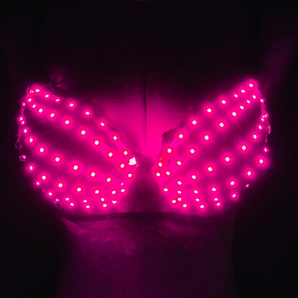 Luminous High-Tech Bra Shining Clothing