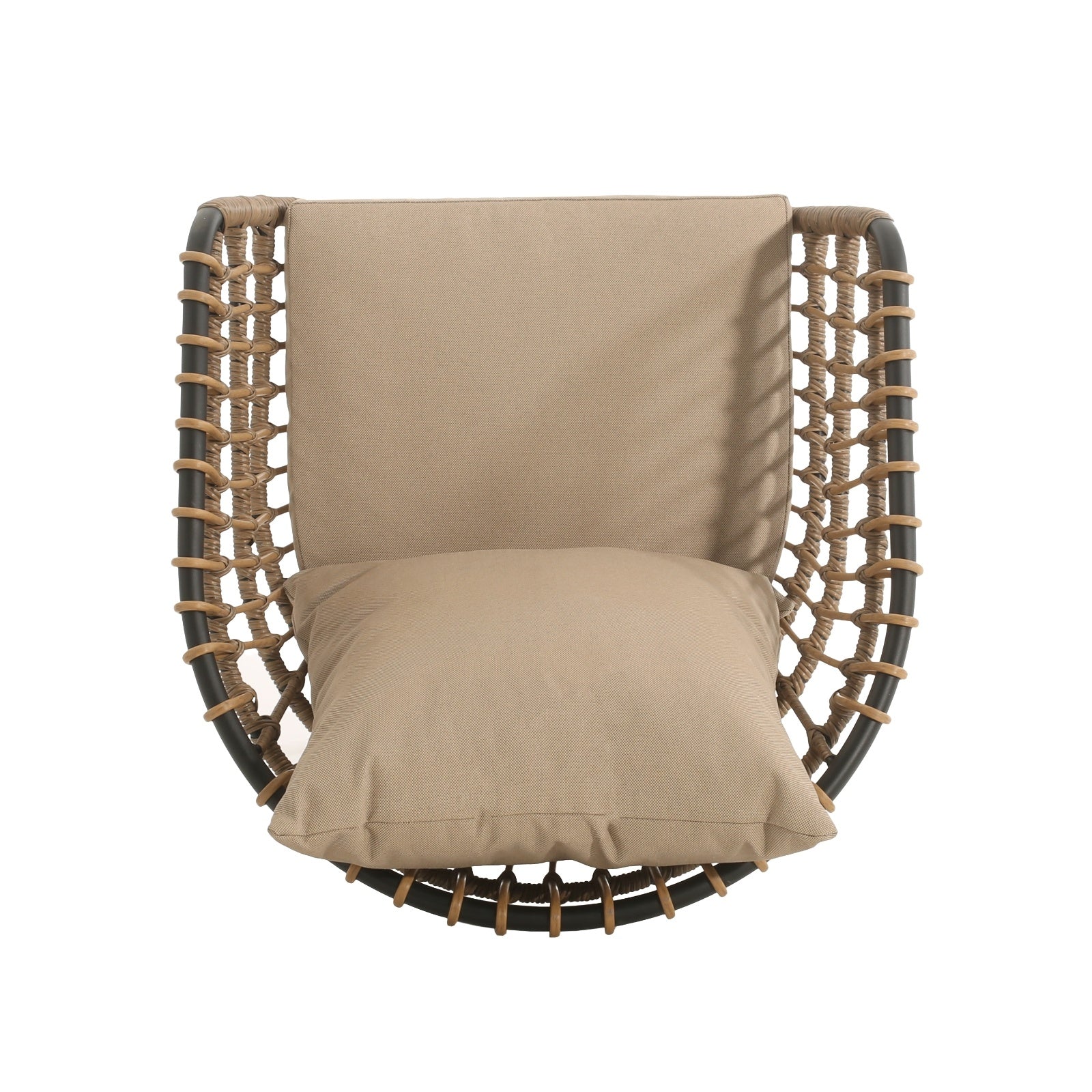Outdoor Patio Chair With Cushions Set Of 2