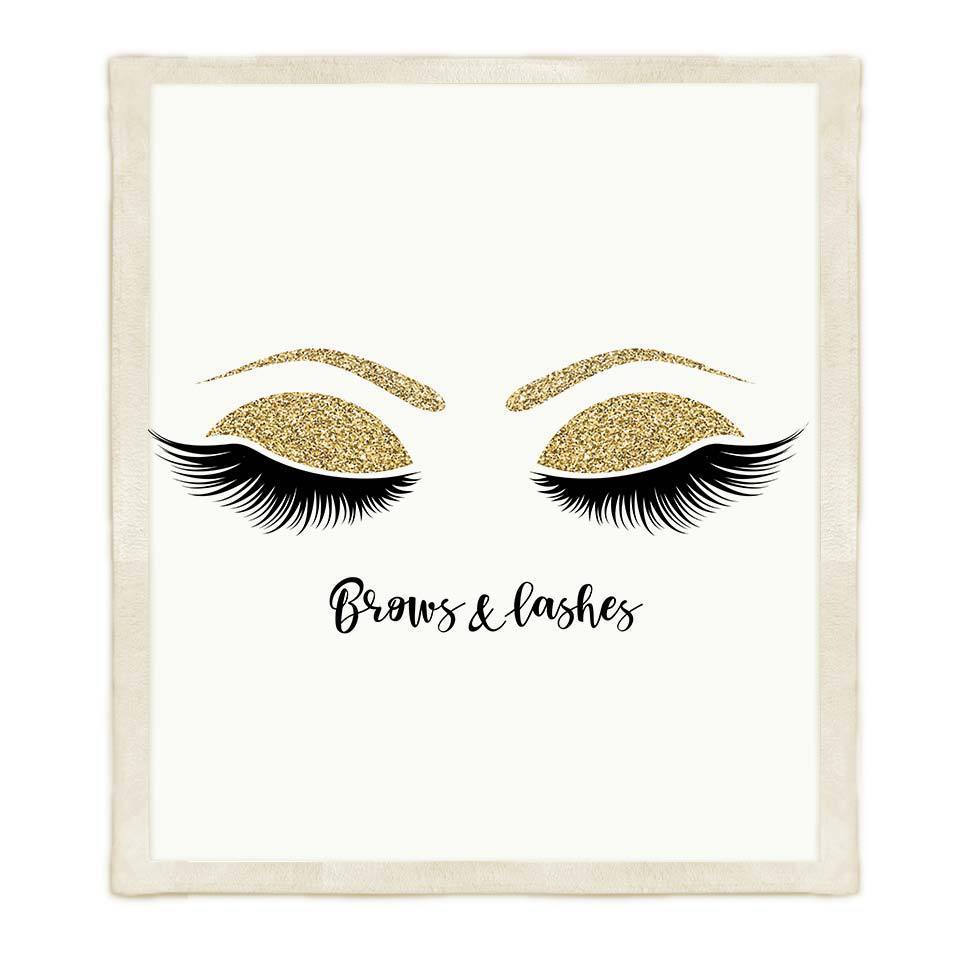 Thickened Double-Layer Eye  Digital Printed Airable Cover Square Blanket