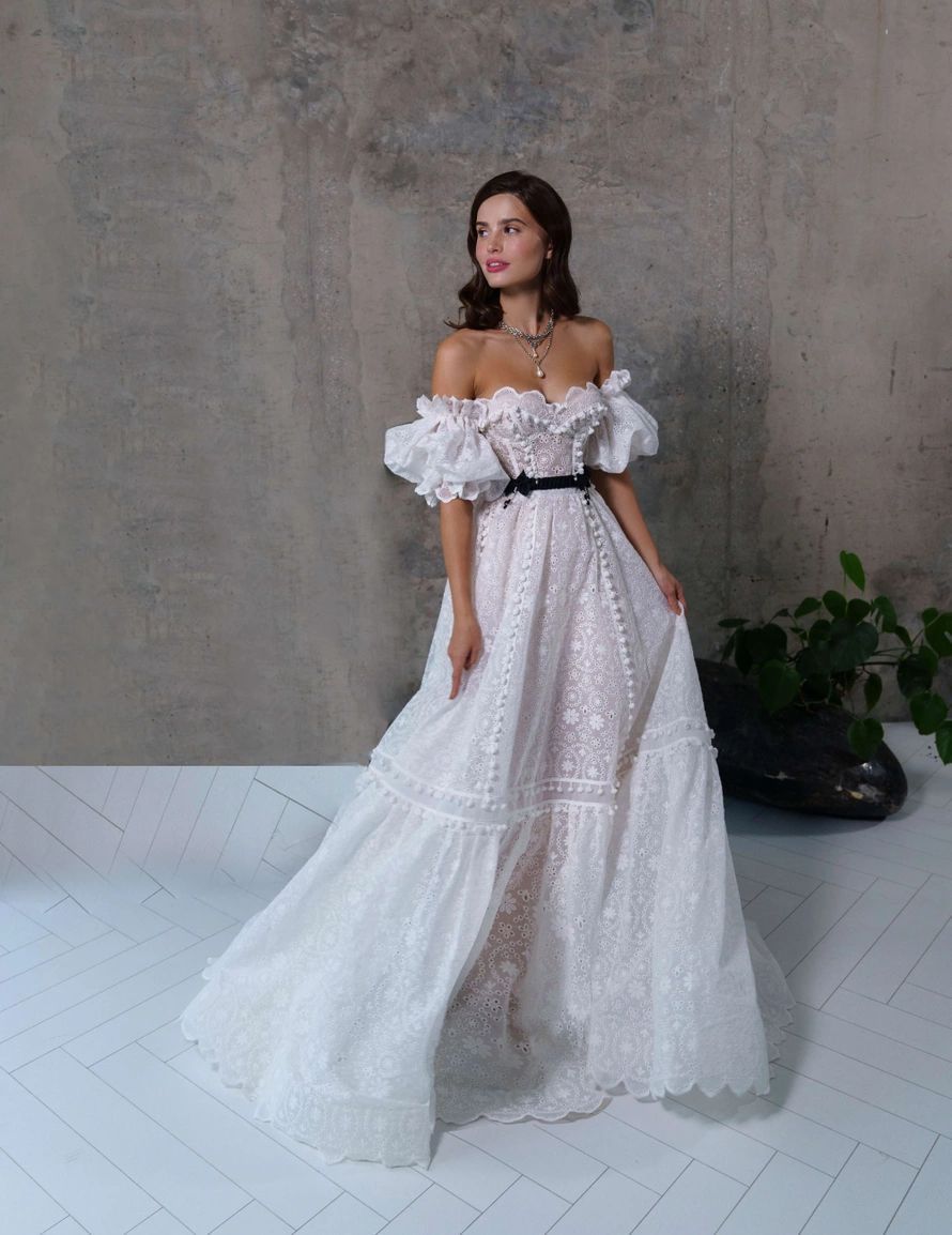 Women's Lace Tube Top Swing Dress