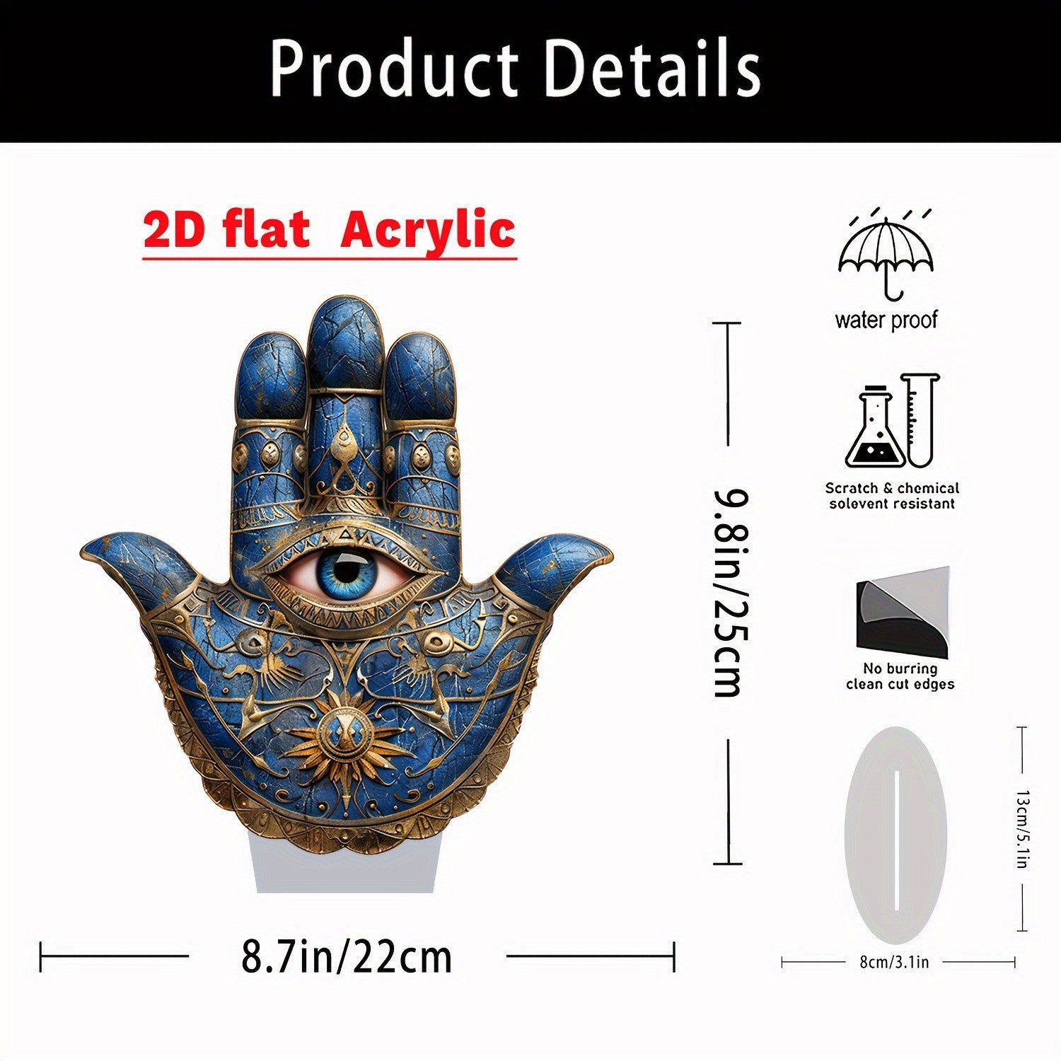Acrylic Standing Sign Decoration Customized Crafts Give